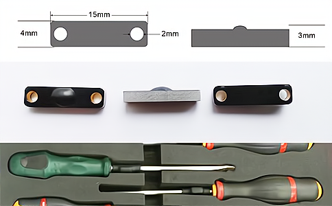 工具手術(shù)器械管理抗金屬標(biāo)簽UT8157 - 相關(guān)產(chǎn)品圖