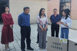 長沙市人大常委會副主任張白云調研噪聲污染防治工作 